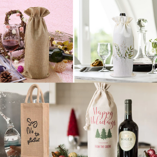 Sustainable Swaps: Replace Plastic with Jute Water Bottle Bags