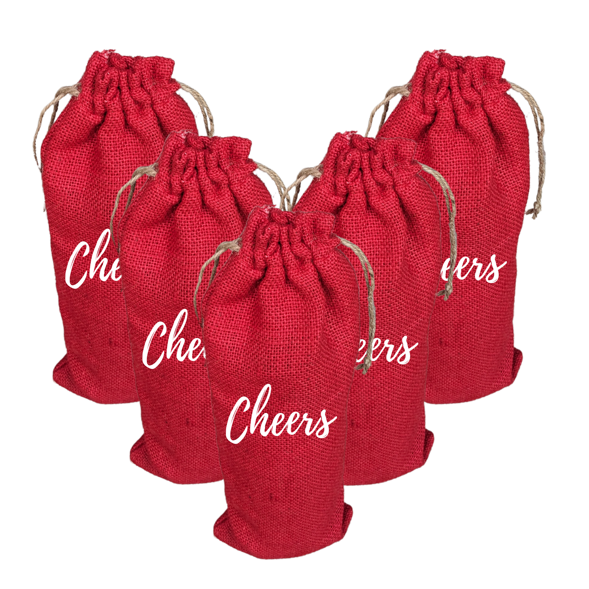 Gift Tags, Christmas Wine Gift Bags Reusable Wine Bottle Bags