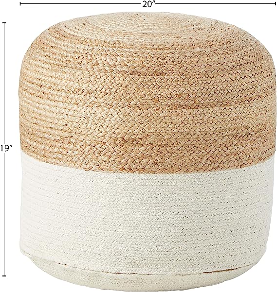 jute ottomans 19X19