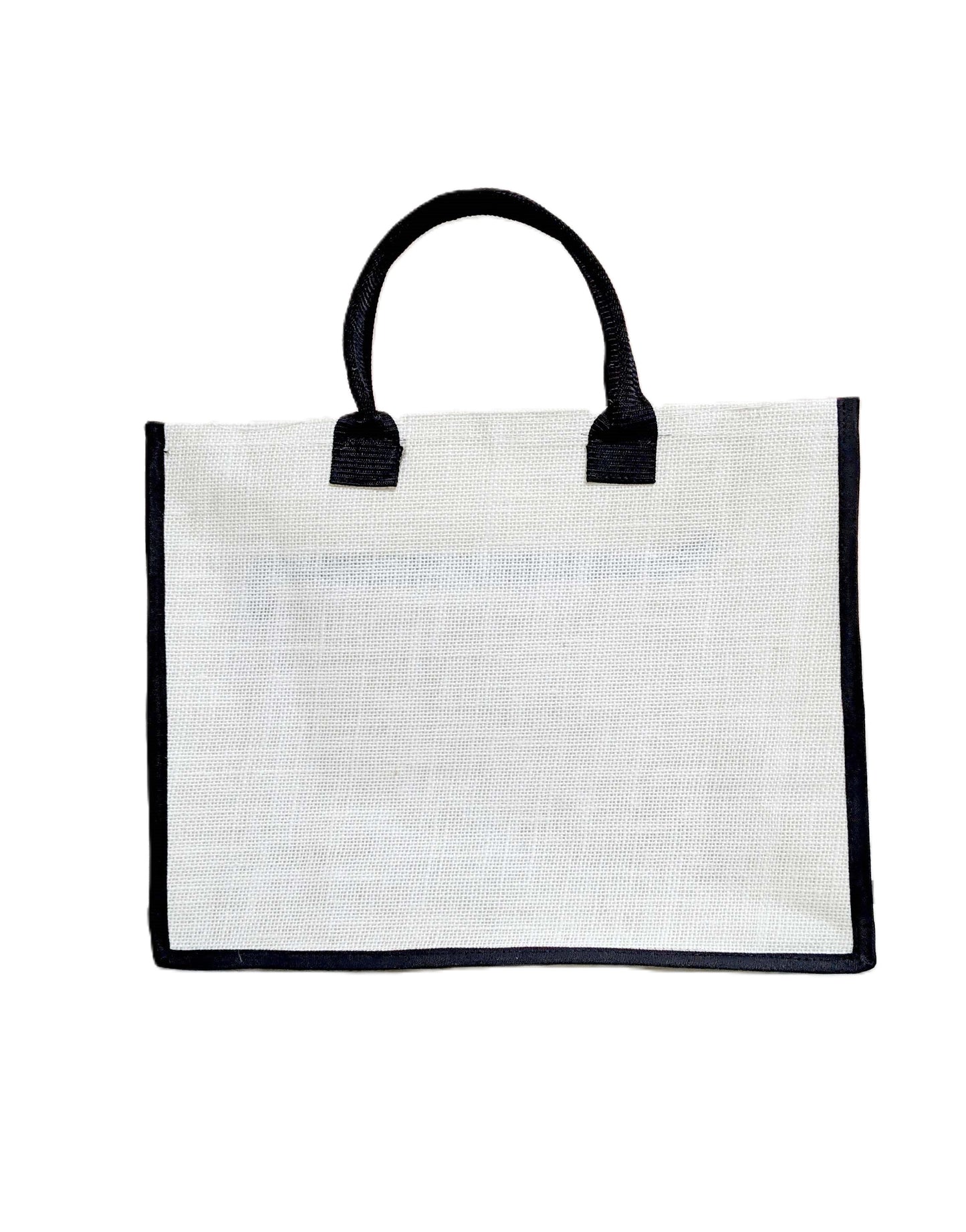 white jute bags