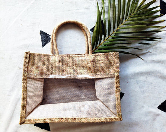 Transparency Jute Gift Bag