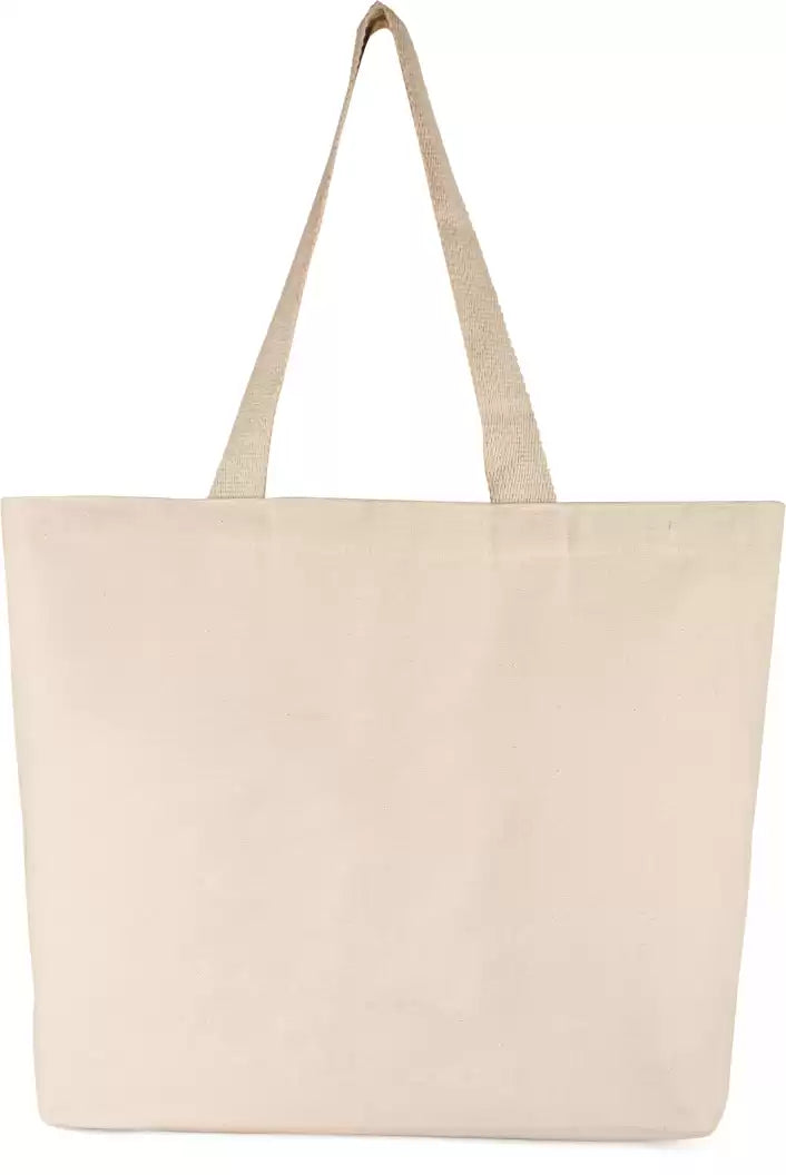 Handmakers Canvas Black Printing Hand Bag for Daily Shopping Use set of 2