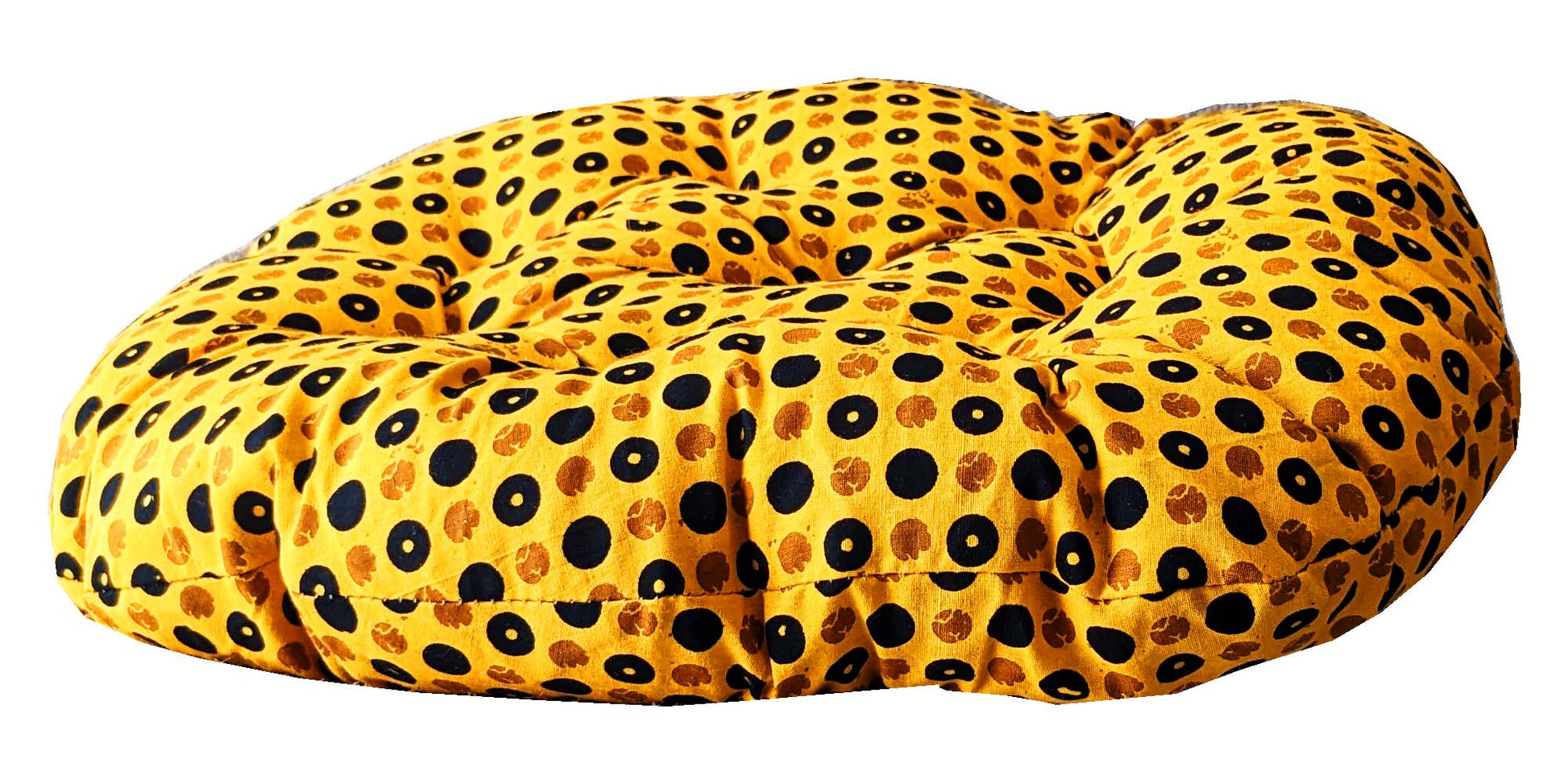 yellow round chair Cushion Pad