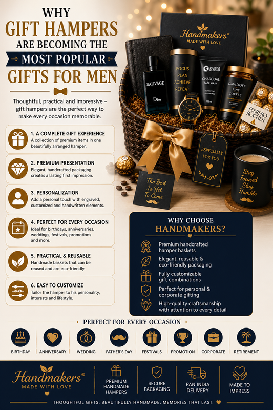 Why Gift Hampers Are Becoming the Most Popular Gifts for Men
