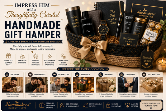 Impress Him with a Thoughtfully Curated Handmade Gift Hamper