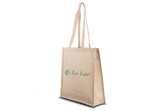 Handmakers Natural Jute Handbags for women with Green Color