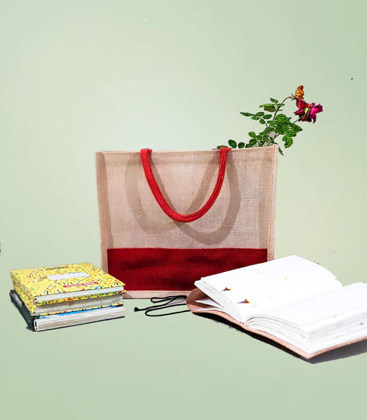 Ditch the Plastic, Embrace the Bloom: Jute Gift Bags for a Sustainable Happy Rose Day