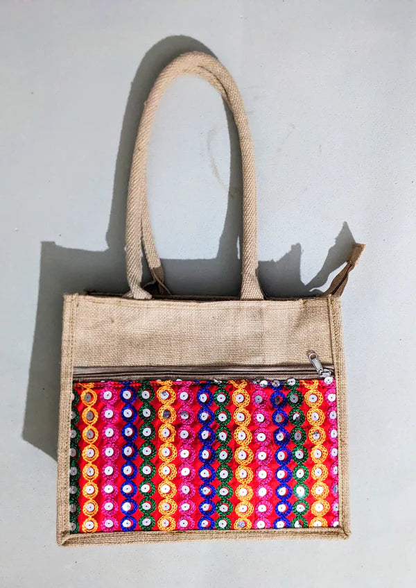 "Elevate Your Gifting: Personalized Burlap Transparent Tote Bags - The Ultimate Custom Bridesmaid Gift in Udaipur"