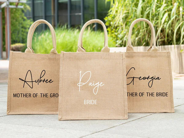 Say "I Do" to Sustainable Style: Jute Bags for Your Wedding Guests