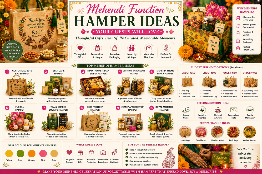 Mehendi Function Hamper Ideas Your Guests Will Love
