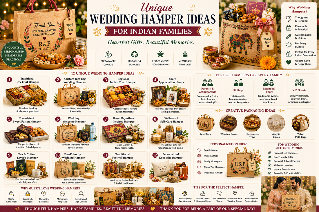 Unique Wedding Hamper Ideas for Indian Families