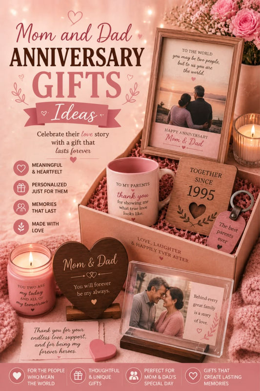 Best Wedding Anniversary Gift Ideas for Every Milestone