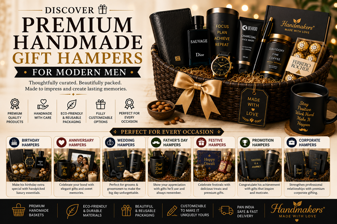 Discover Premium Handmade Gift Hampers for Modern Men
