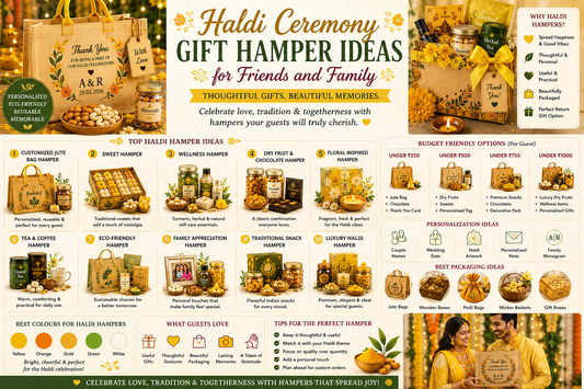 Haldi Ceremony Gift Hamper Ideas for Friends and Family