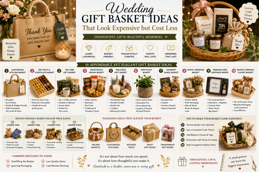 Wedding Gift Basket Ideas That Look Expensive but Cost Less