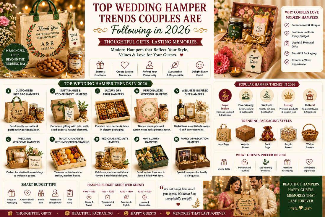Top Wedding Hamper Trends Couples Are Following in 2026
