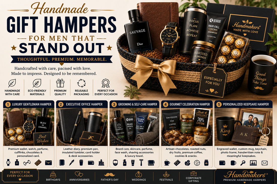 Handmade Gift Hampers for Men That Stand Out