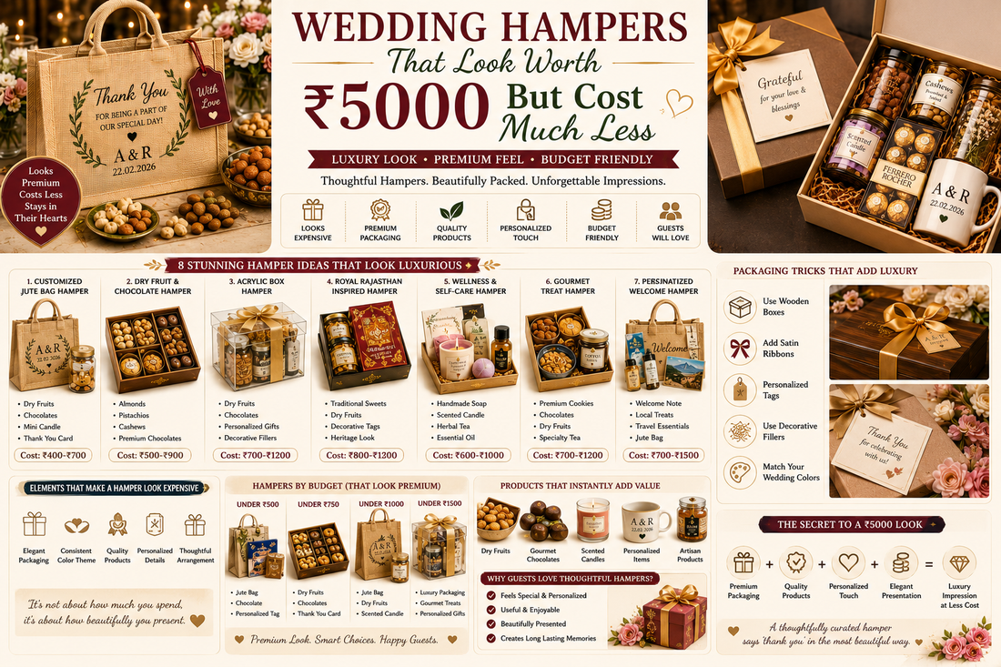 Wedding Hampers That Look Worth ₹5000 But Cost Much Less