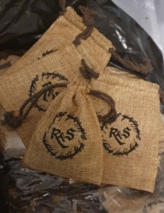 wedding gift jute pouch for dry fruits lucknow
