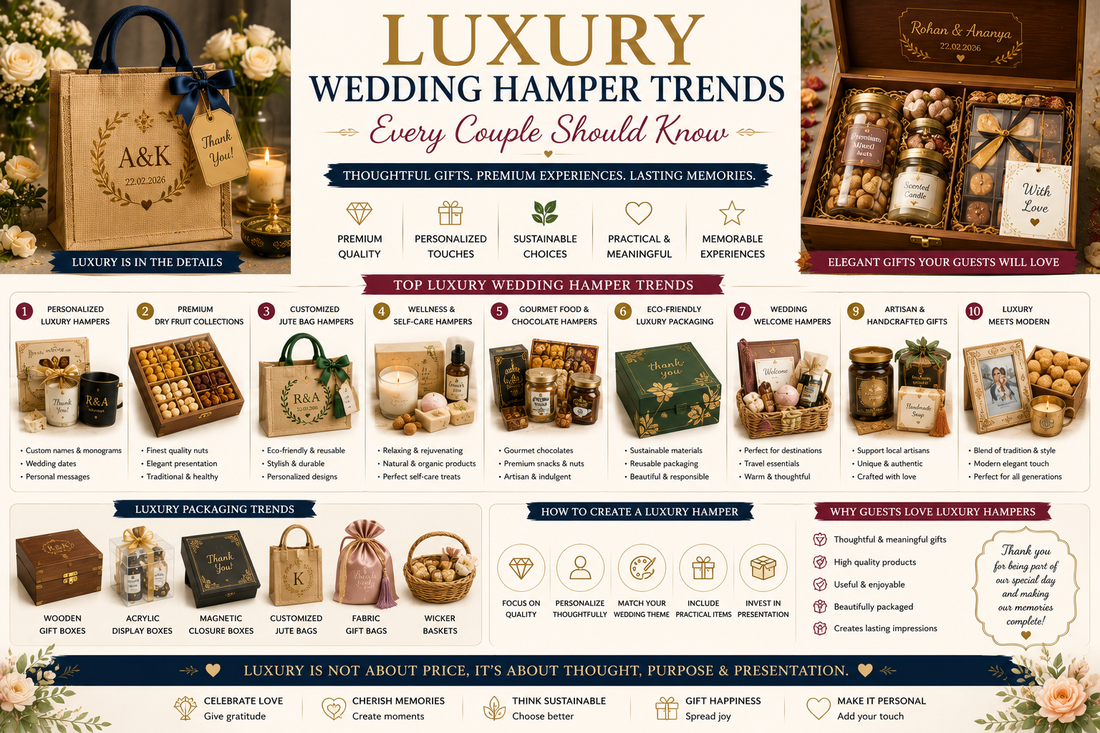 Luxury Wedding Hamper Trends Every Couple Should Know