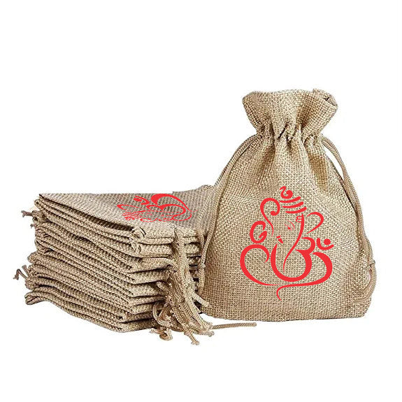 Arbre Silk Embroidered Potli bag