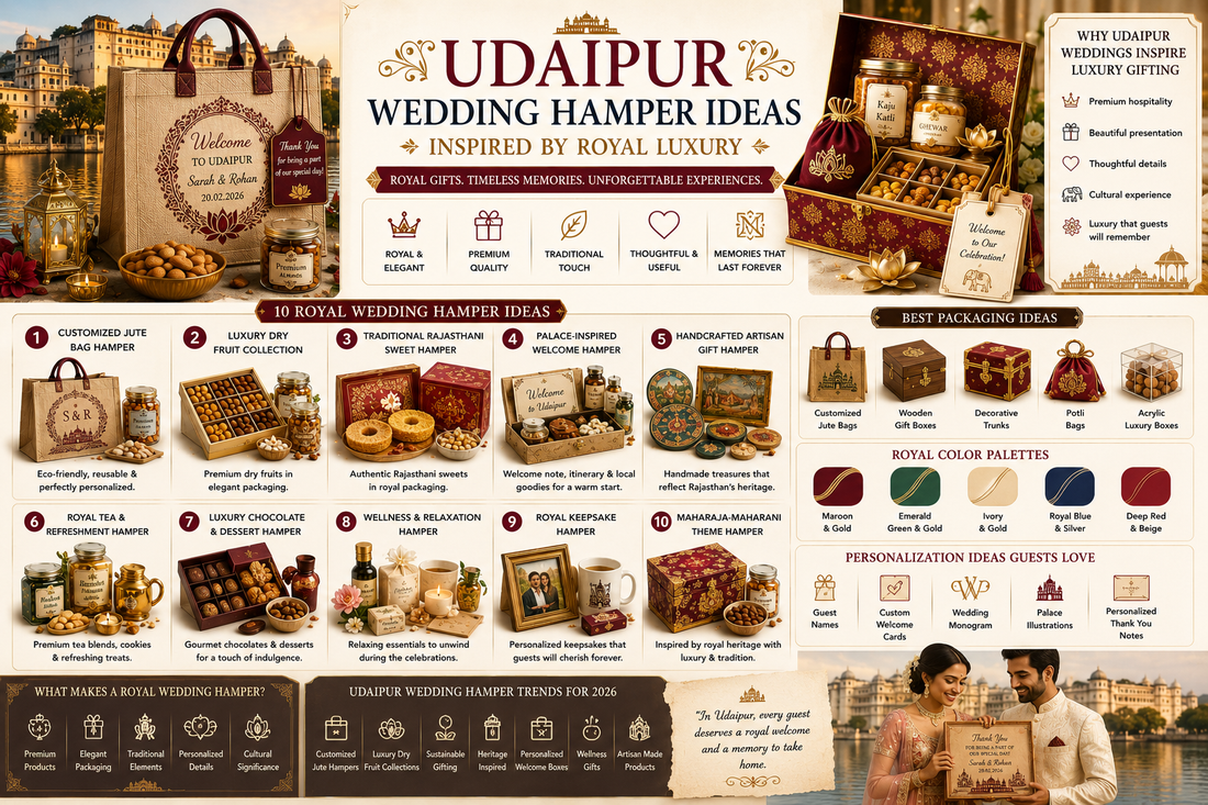 Udaipur Wedding Hamper Ideas Inspired by Royal Luxury