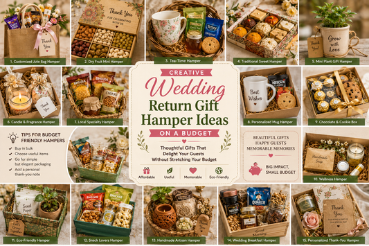 Creative Wedding Return Gift Hamper Ideas on a Budget