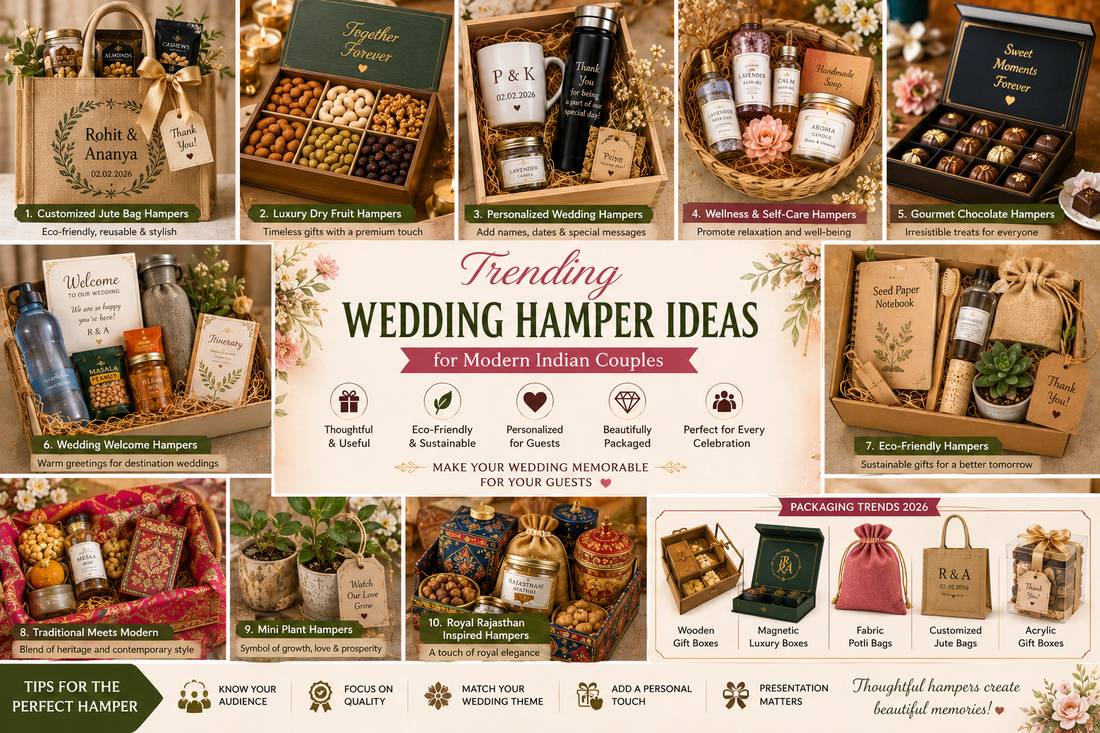 Trending Wedding Hamper Ideas for Modern Indian Couples