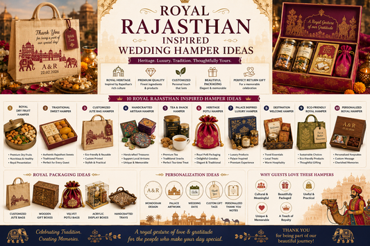 Royal Rajasthan Inspired Wedding Hamper Ideas