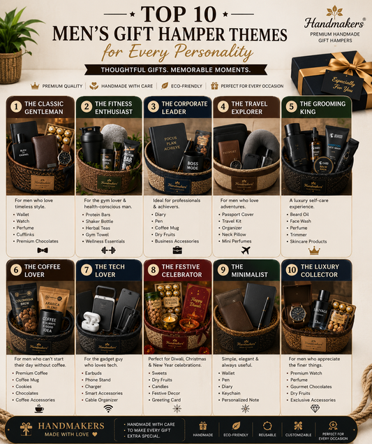 Top 10 Men's Gift Hamper Themes for Every Personality