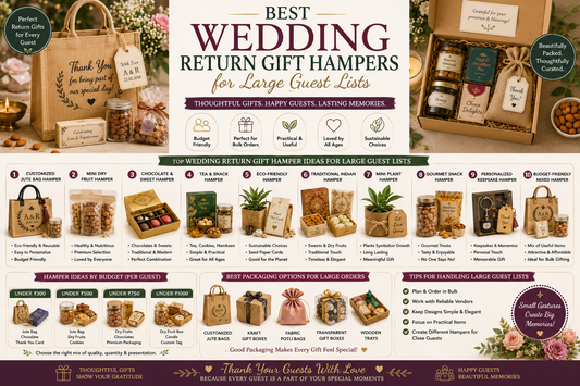 Best Wedding Return Gift Hampers for Large Guest Lists