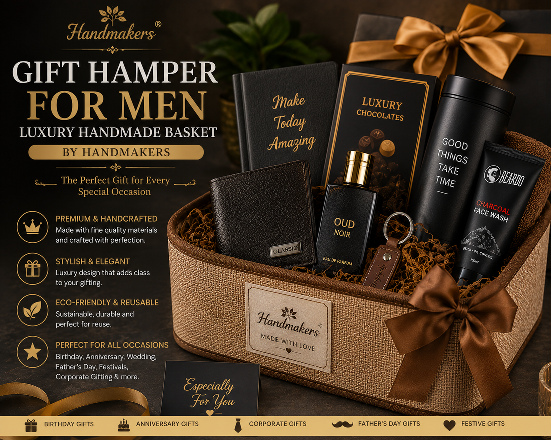 Gift Hamper for Men – Luxury Handmade Basket by Handmakers
