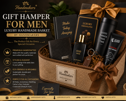Gift Hamper for Men – Luxury Handmade Basket by Handmakers
