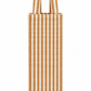 Handmakers Brown & Cream Striped Jute Bottle Bag with Handles | Reusable Wine & Gift Bottle Bag