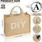 Handmakers Natural Plain Jute Bags for Return Gifts 12x15x5 inch (Pack of 50 )