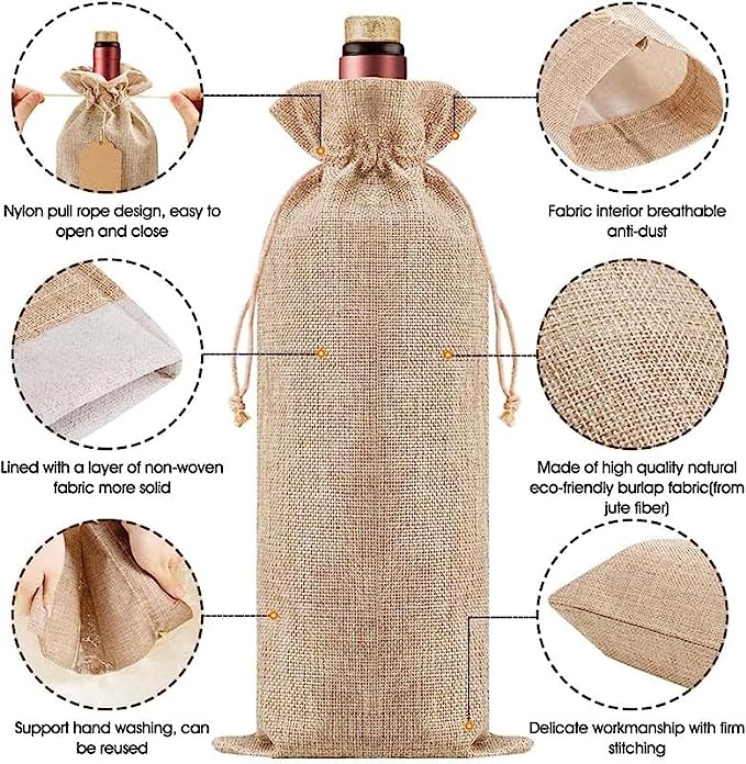 jute wine bags reviews