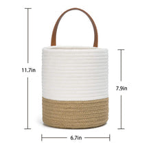 jute garden decor planter