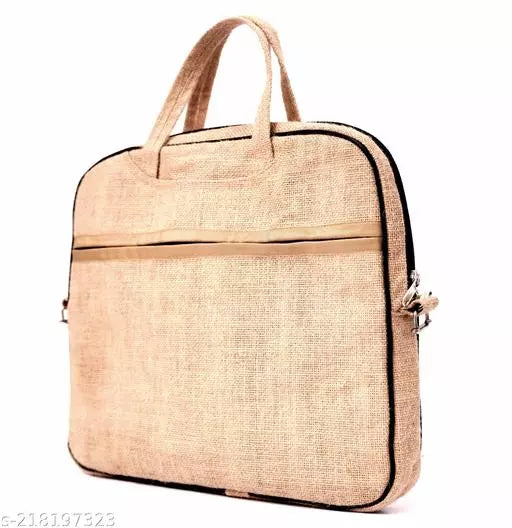 jute laptop bag