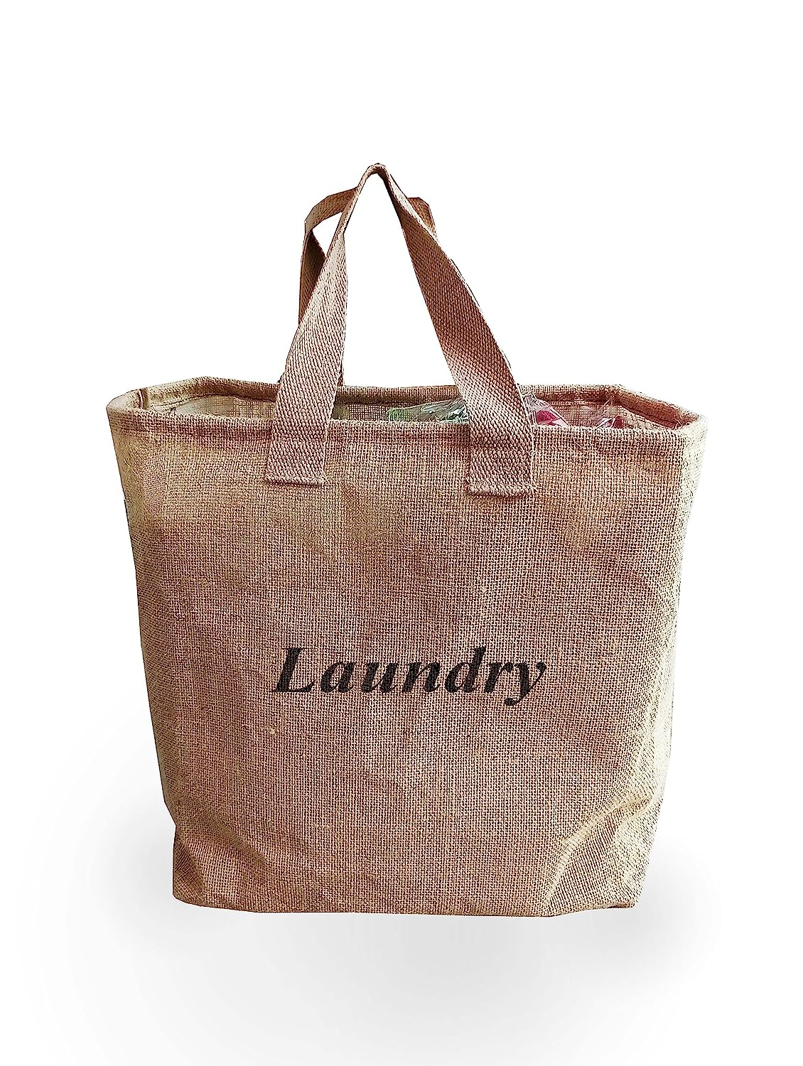 jute laundry hamper