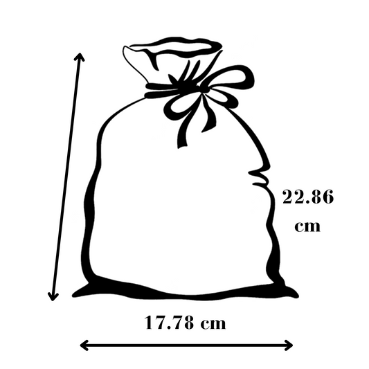 Black Jute Potli Bag