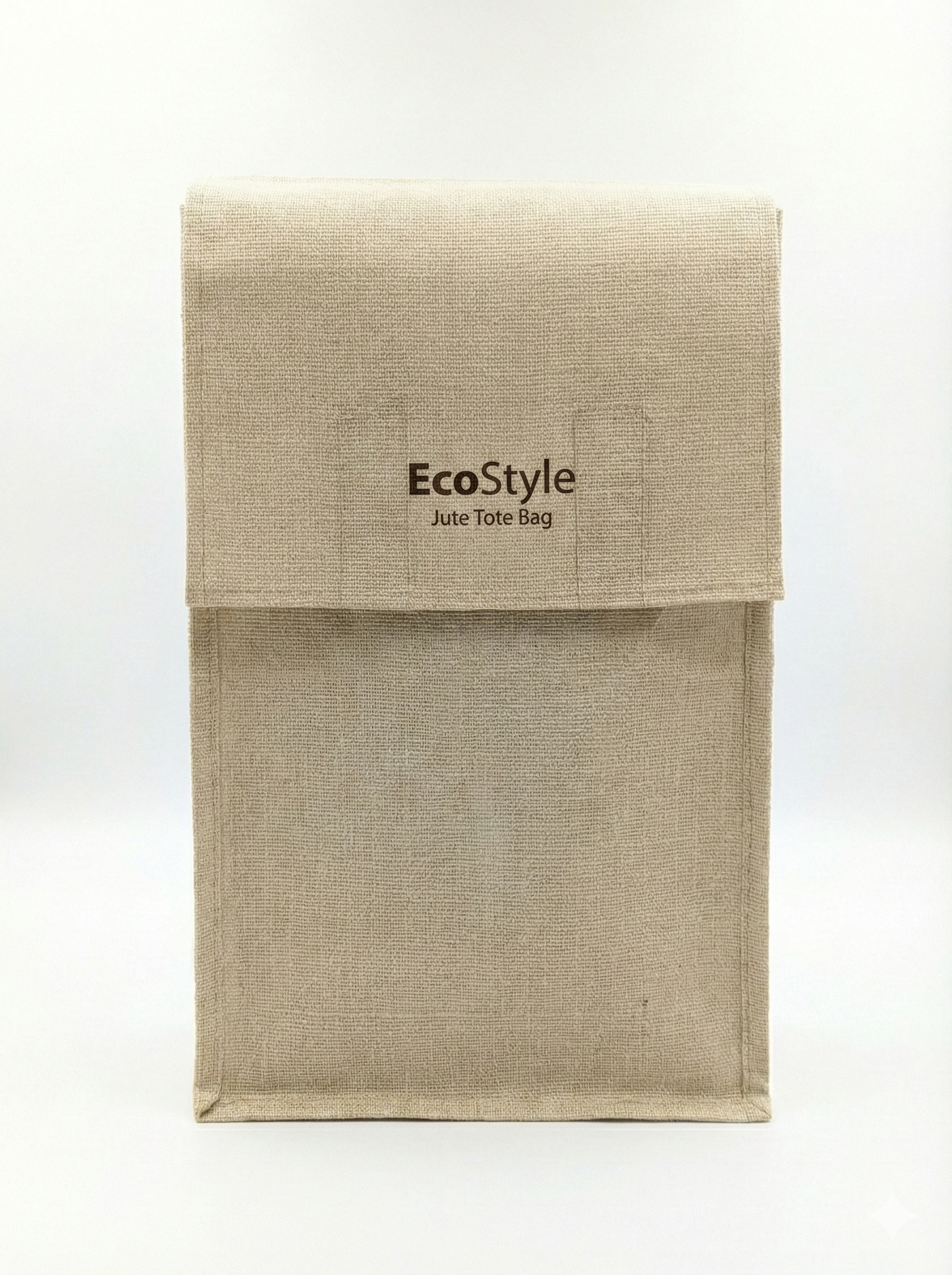 Handmakers EcoStyle Natural Jute Office Tote Bag, Eco-Conscious Professional Storage Solution for Business and Workplace Use
