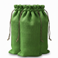 Green bottle bag