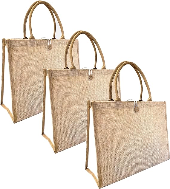 Jute Tote Bag for shopping