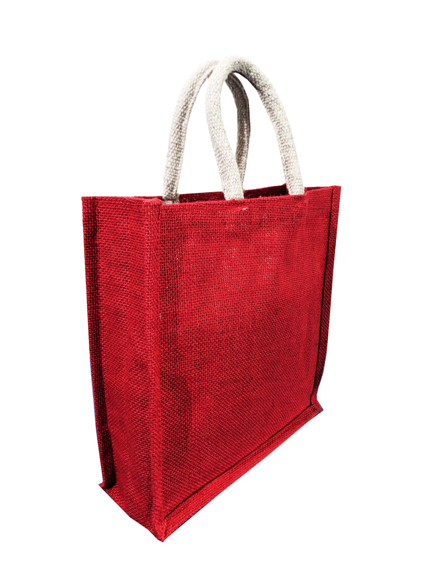 Handmakers Sustainable and Eco-Friendly Red Jute Bag for a Special Occasion