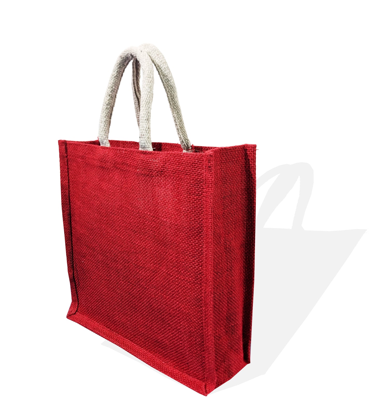 Handmakers Sustainable and Eco-Friendly Red Jute Bag for a Special Occasion