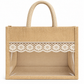 Premium Jute Gift Bag with Window & Lace | Handmakers