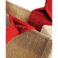 Pack of 10 Reusable Eco Friendly Burlap Jute Weddingt Gift Bags 12X12X5 Inch