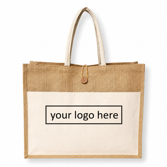 Custom Logo Jute Bags
