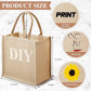 Customize Name Jute bags 