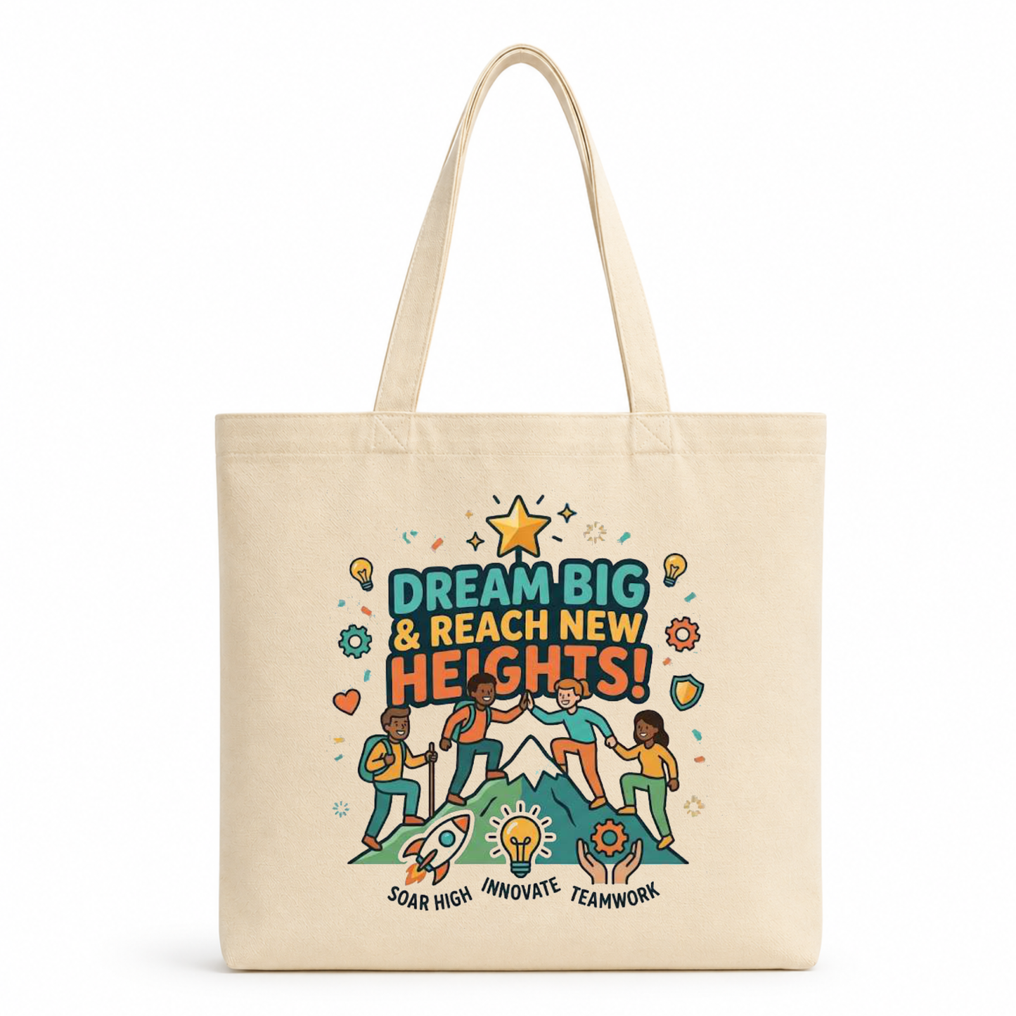 handmakers-dream-big-reach-new-heights-canvas-tote-bag